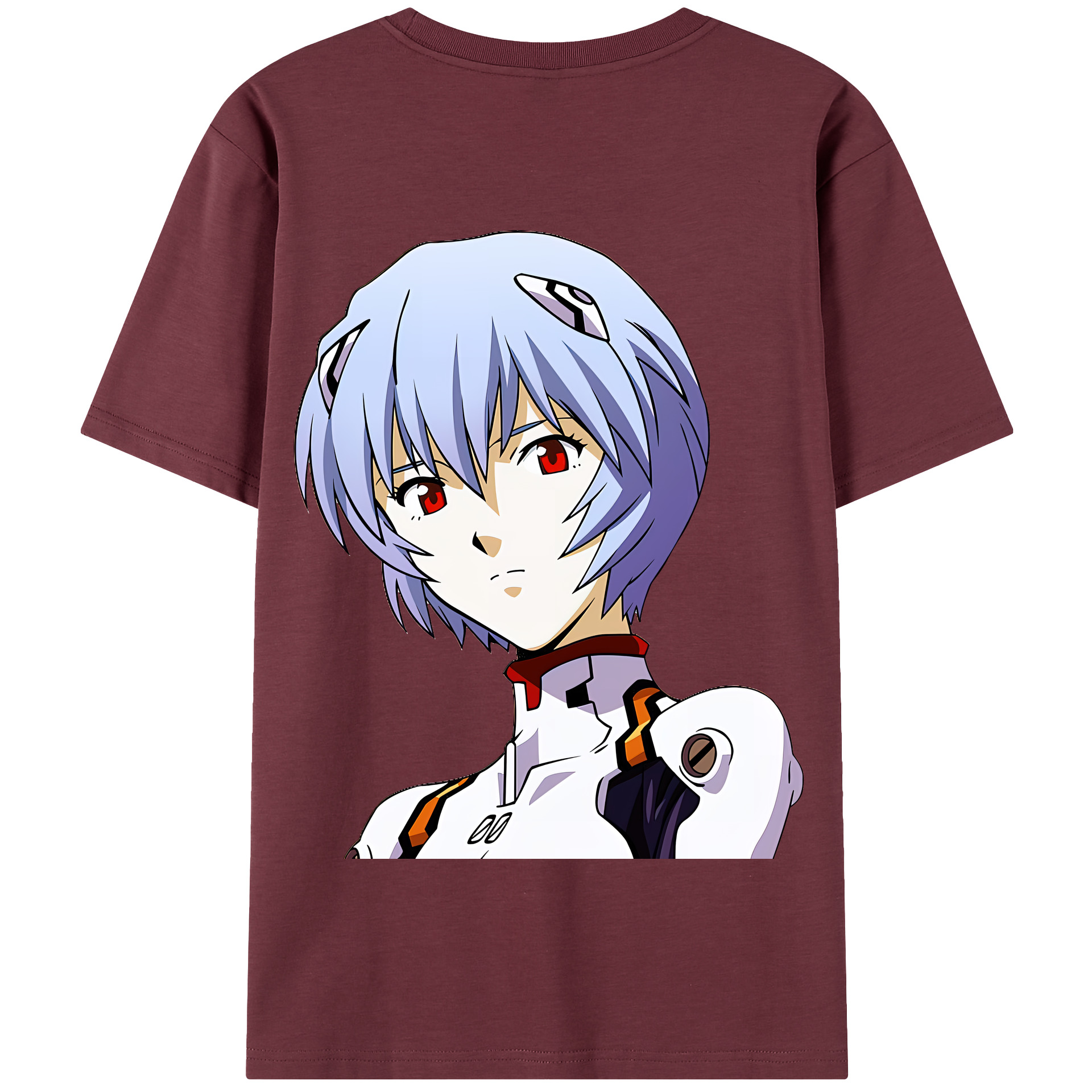 （画像用） EVA 新世紀エヴァンゲリオン 綿100％半袖Tシャツ（背面プリント）